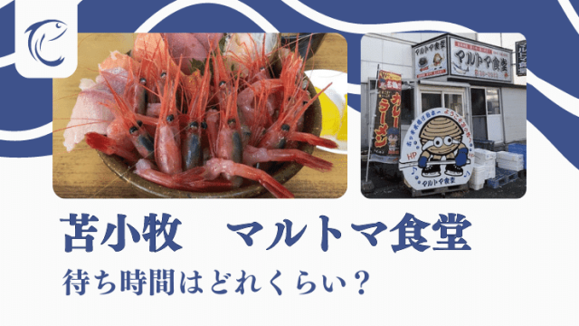 苫小牧　マルトマ食堂　待ち時間